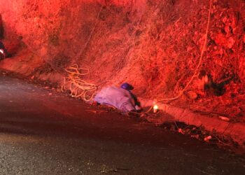 Muere trabajador al caer desde más de 10 metros en obra de la carretera Rumbo Nuevo