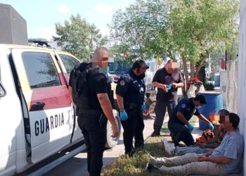Guardia Estatal libera a dos personas secuestradas y asegura armamento en Reynosa