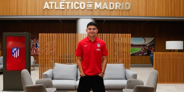 Atlético de Madrid hace oficial el fichaje del mexicano Ronaldo Nájera