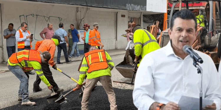 Gattás reporta avance del 75% en el plan emergente de bacheo en Ciudad Victoria