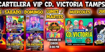 La Carpa VIP llegará para divertir a los victorenses