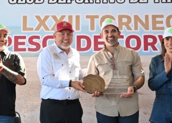 Américo Villarreal Santiago reconoce liderazgo en torneos de pesca en Tamaulipas