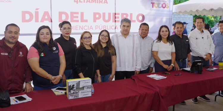 Altamira acerca servicios públicos a la colonia Guadalupe Victoria con audiencia “Día del Pueblo”