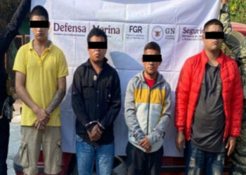 Aseguran armas, vehículos y detienen a cuatro personas en operativo en Abasolo