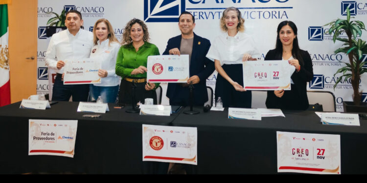 Impulsan a emprendedores tamaulipecos con el lanzamiento de CREO MX y la Feria de Proveedores 2025