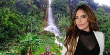 Gloria Trevi visita Ciudad Victoria y el Chorrito en Tamaulipas