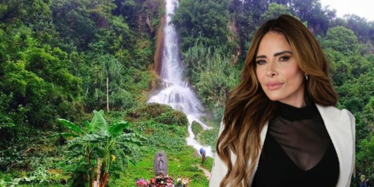 Gloria Trevi visita Ciudad Victoria y el Chorrito en Tamaulipas