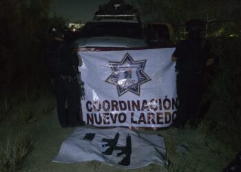 Guardia Estatal localiza armas largas tras reporte ciudadano en Nuevo Laredo