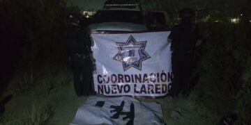 Guardia Estatal localiza armas largas tras reporte ciudadano en Nuevo Laredo
