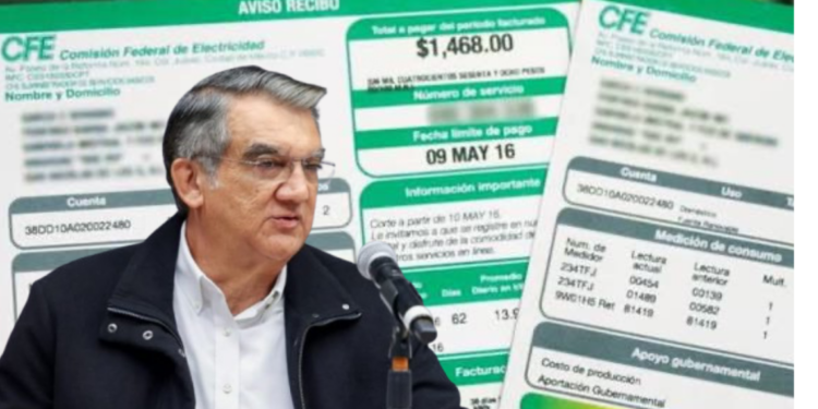 Américo Villarreal busca bajar el recibo de la luz