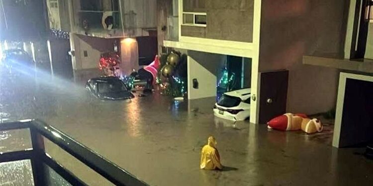 Inundación en fraccionamiento Los Laureles dejó 40 viviendas afectadas en Ciudad Victoria