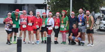 Más de 500 personas participan en la Carrera del Pavo 2025 en Ciudad Victoria