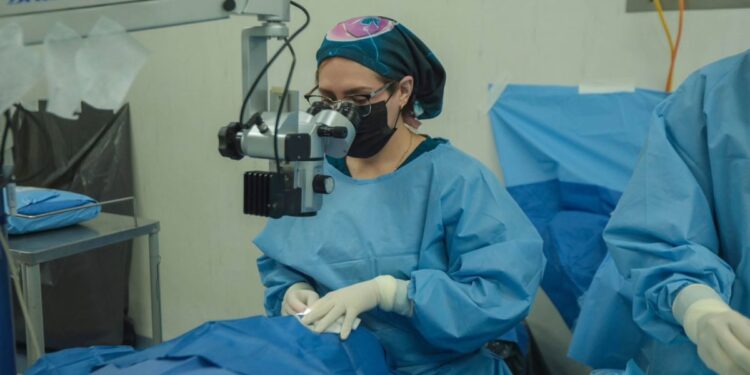 Campaña de salud visual bienestaren tu mirada en Tamaulipas