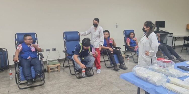 Donación voluntaria de sangre en Tamaulipas