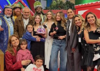 Celebración de Día de Reyes en programa Hoy con hijos de conductores