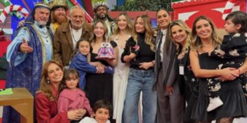 Celebración de Día de Reyes en programa Hoy con hijos de conductores
