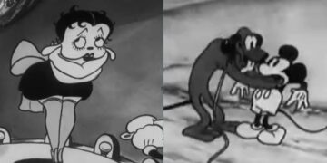 Betty Boop y Pluto personajes clásicos dominio público