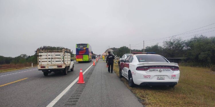 Accidente vial en carretera de Tamaulipas con heridos
