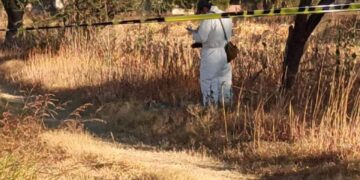 Cuerpos localizados en fosa clandestina en terrenos agrícolas de Villagrán