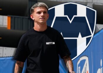 Luca Orellano jugador de Rayados en pruebas físicas