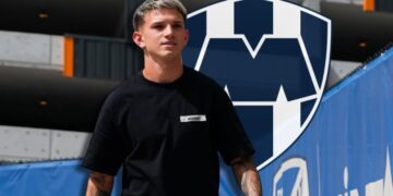 Luca Orellano jugador de Rayados en pruebas físicas