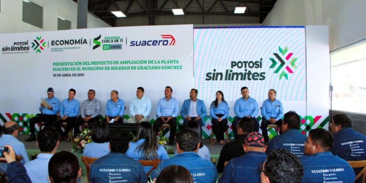 Instalaciones industriales y sector económico en San Luis Potosí