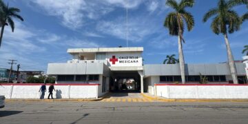 Ambulancia de Cruz Roja en Tamaulipas operando en zona sur