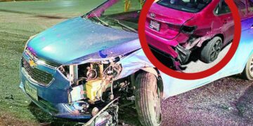 choque vehicular provocado por conductor ebrio en Nuevo Laredo