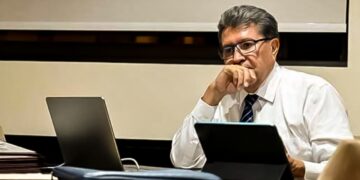 Ricardo Monreal en conferencia de prensa sobre Tren Interoceánico