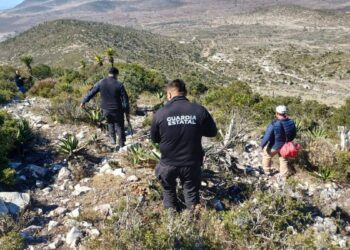 Guardia Estatal rescata pareja extraviada en sierra de Tamaulipas