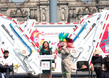 Entre camiones nuevos para recolección de residuos en Ciudad de México