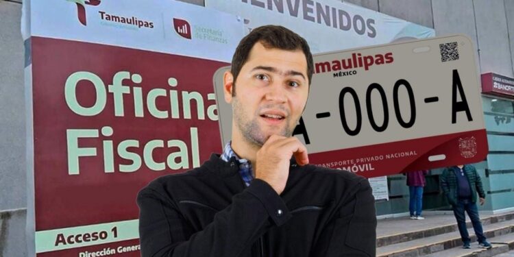 Nuevas placas vehiculares en trámite Tamaulipas 2026