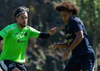 Partido amistoso entre Pumas y FC Juárez en Cantera