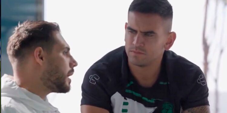 Sebastián Vegas entrenando con Club León en enero 2026