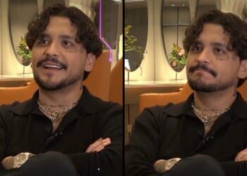 Christian Nodal durante entrevista sobre metas 2026