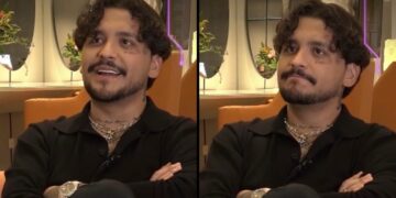 Christian Nodal durante entrevista sobre metas 2026