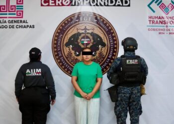 Detención de exsíndica y operativo policial en Cintalapa Chiapas