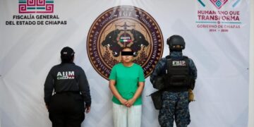Detención de exsíndica y operativo policial en Cintalapa Chiapas