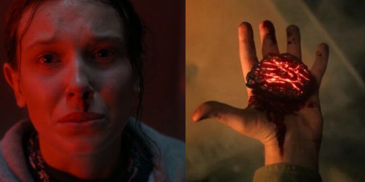 Piedra misteriosa del maletín en Stranger Things