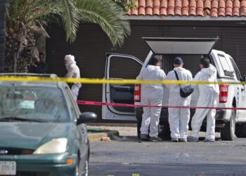 Lugar del asesinato y investigación en Zapopan Jalisco