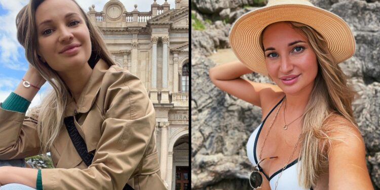 Retrato de Yulia Burtseva influencer rusa fallecida