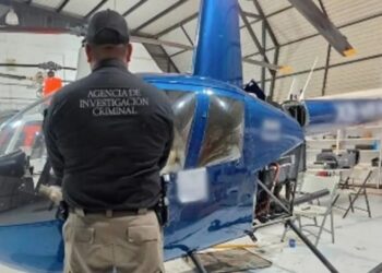Helipuerto clandestino asegurado en Veracruz con siete aeronaves