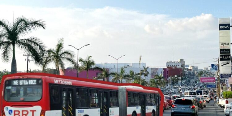 Proyecto metrobús en Tampico con ruta Avenida Hidalgo