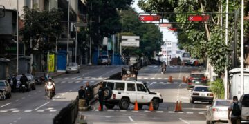 Disparos cerca del Palacio de Miraflores en Caracas