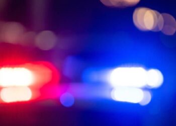 Lugar del concierto con escena de investigación policial