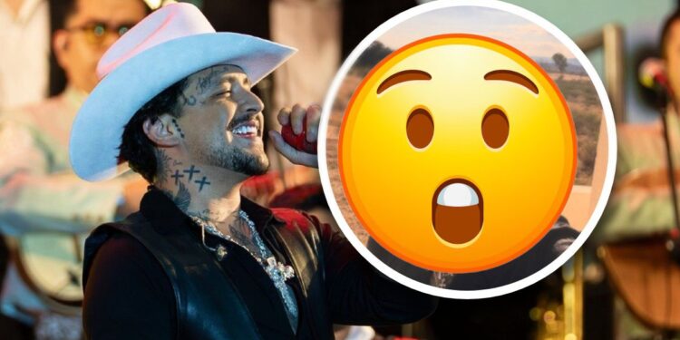 Christian Nodal con nuevo look rapado 2026