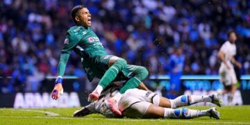 Estadio Olímpico Universitario durante partido de fútbol