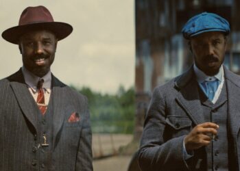 Michael B. Jordan interpretando a gemelos en Sinners