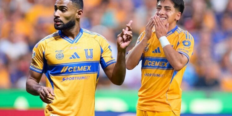 Jugadores de Tigres con dorsales nuevos en Clausura 2026