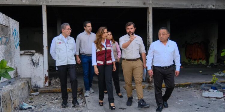 Hospital Materno Infantil en construcción en Cancún